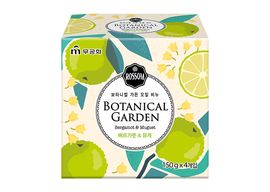 [Mugunghwa] NEW Rossom Botanical Garden Oil Soap – Bergamot & Lily of the Valley,  Manuka Honey & White Lily, 150g × 4 bars _ Made in Korea 